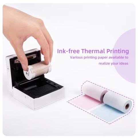 Printer mini Thermal Sticker Rolls (3-Pack)